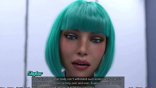 3D animated porn: Curvy beauty in space outfit gets fucked by a big cock