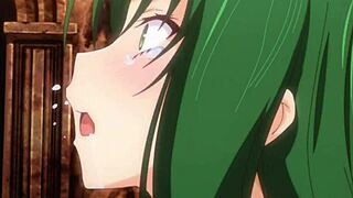 Big tits bouncing while being fucked hard in a hentai video