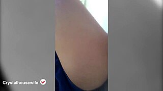 Big natural tits and a gaping pussy lips solo dance