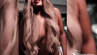 Yasmin Miner's double penetration with a big cock plumber