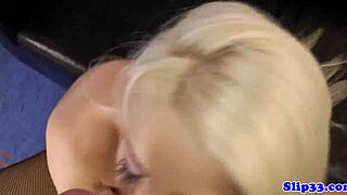 British glamour girl gets old man’s cock in her mouth and vagina