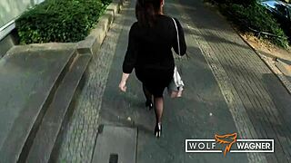 Public pussy licking and hardcore POV sex with a MILF