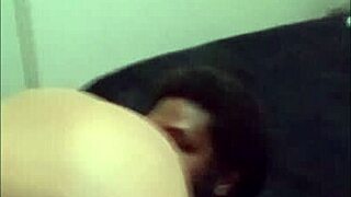 Amateur Prince Rocky enjoys a homemade Latina birthday surprise
