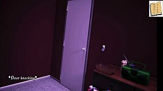 Beautiful blonde gets her big dick lover to join her in a 3D video