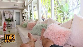 POV threesome with Abella Danger and Aj Applegate