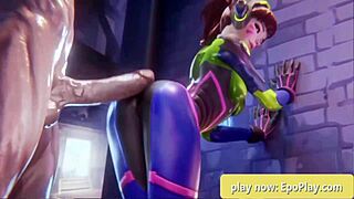 3D animated porn with hot cartoon characters getting wild