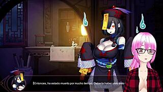 Hentai game with commented gameplay: Cai Yun to Zombie in Mirror 04
