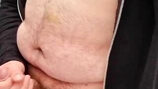 Gay men of all shapes and sizes masturbate in April compilation