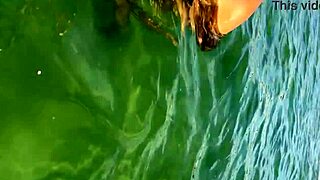 Public beach encounter with Asian babe leads to intense sex