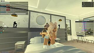 Roblox game with adult content featuring big black cock