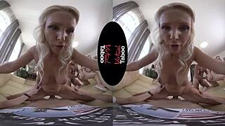 Virtual reality porn with a taboo theme – dessert mishap