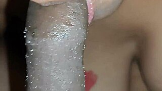 Married woman eats chocolate and cum after sex