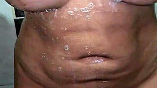 Big tits and ass get dirty in the bathroom