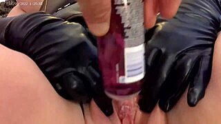 Granny Carmen’s self-pleasure experience with a dildo and vibrator