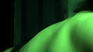 Hot homemade video of anal sex with a Latina babe and a white guy