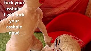 Future sex robot fucks real doll in hot scene