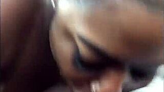 Public blowjob in a Chipotle parking lot ends with a facial