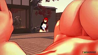 Eris and Roxy in a wild threesome hentai adventure