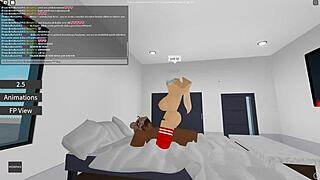 First time amateur Turkish cowgirl and whore on Roblox