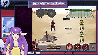 Muscular guard gets a blowjob in Avatar: The Last Airbender