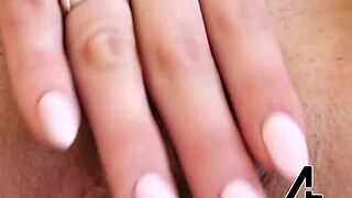 European babe Maxim Law gets blown and fucked hard