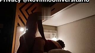 BBW beauty gets pounded in hotel room doggy style