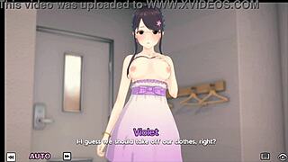Hentai3D game with a special harem class called Violet