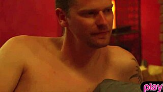 Amateur teens try out swinger club in this group sex video
