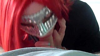Amateur redhead wife handles big cock well
