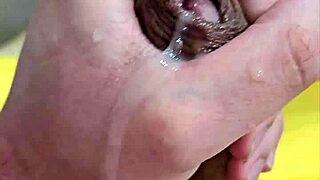 Young and straight amateurs having fun with cum shots