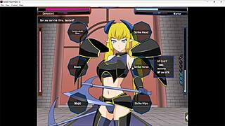 Overthrow the demoness in this erotic anime game