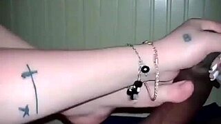 Masturbating to her boyfriend’s best friend until he cums
