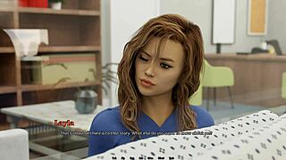 3D cartoon game with hot babe and knee action