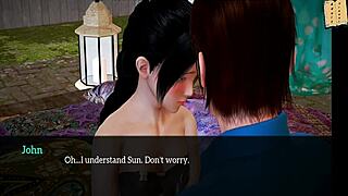 3D adult visual novel featuring big tits and a monster cock
