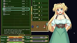 Newlywed Monica gets cheated on in this Hentai game
