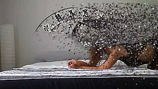 Jasmine goes all out in a hardcore doggy style session