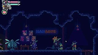 3D animated game with hot goblin girl action