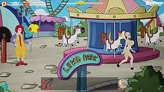 Fakerman Park: A cartoon of big tits and assfucking