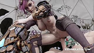 3D animated creampie with 4K quality and other explicit content