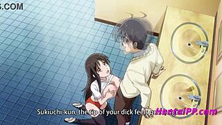 Hot brunette gets fucked by teacher in this uncensored hentai video