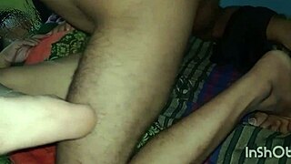 Hot Indian wife Ragini shows her pussy to her stepson