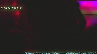 Peruvian dancers in a night club