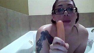 Hot tub fun with a latina slut