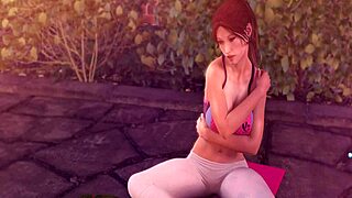 Hentai sofa action with loveskysanx in 3D cartoon