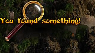 3D animated porn: The love affair of Nadia and Diana in the treasure
