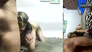 Big tits homemade video with deepthroat and doggy action