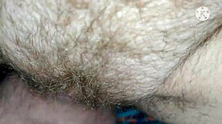 Tiny boobed amateur’s hairy beaver gets wet in homemade video