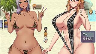 The second part of the anime-style porn game Incubus Quest
