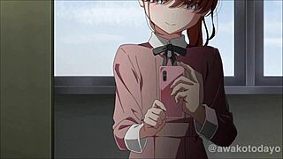 Lesbians having sex in anime called Yume Mochi