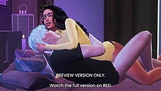 3D cartoon with anime-like sex scenes, NSFW